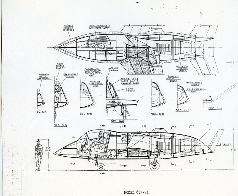 Illustration for article titled Never-Seen Photos Of Boeing's 1960s Stealth Jet Concept That Predicted The Future